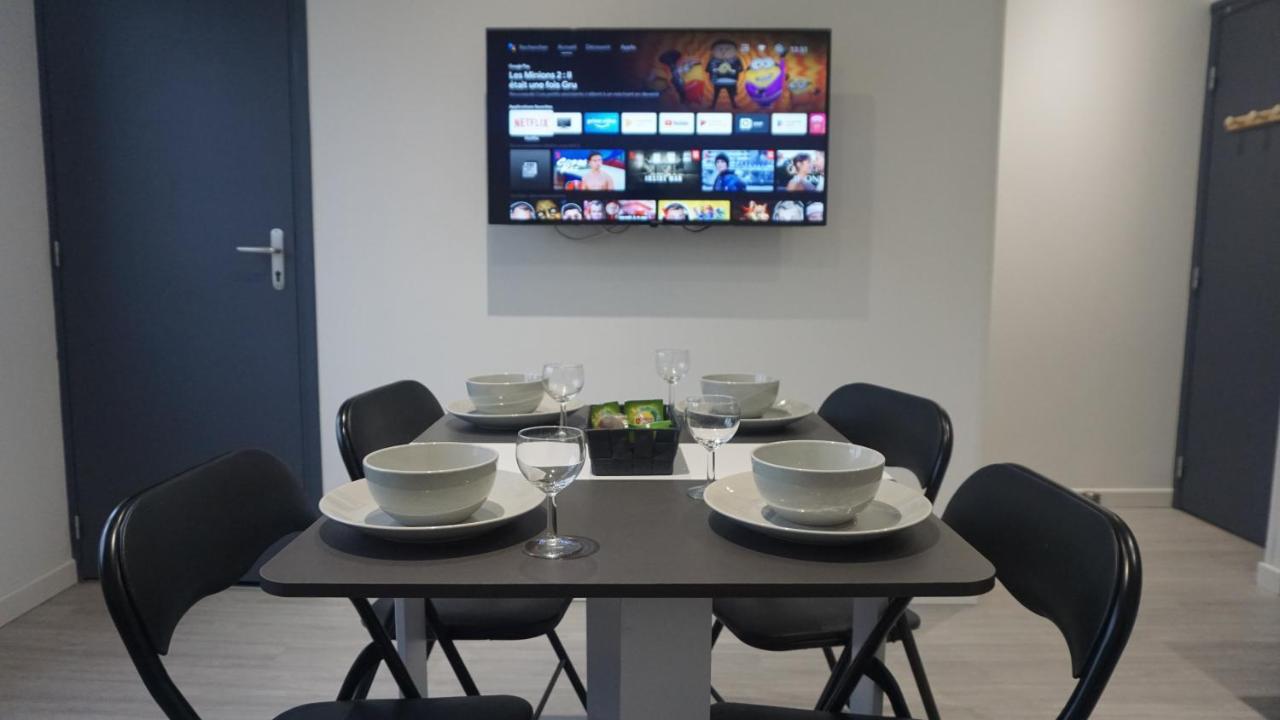 Cosy T2 Wifi Parking Proche Gare Centre Ville Сен-Кантен Екстер'єр фото